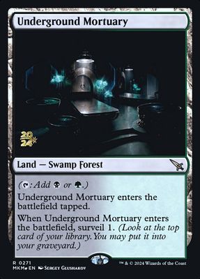 Underground Mortuary Underground Mortuary