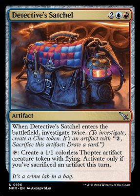 Detective's Satchel Detective's Satchel