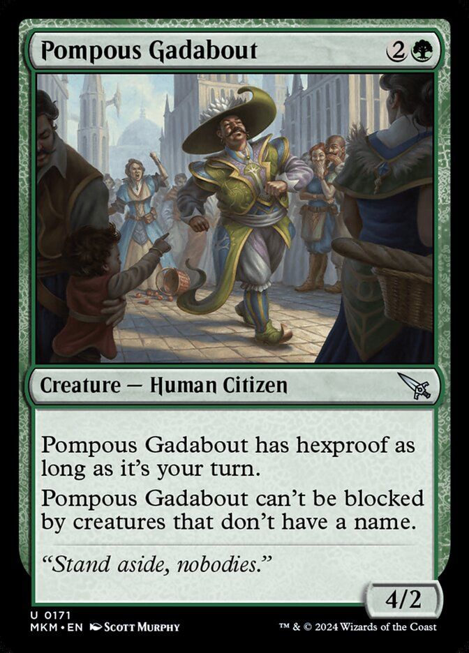 Pompous Gadabout Pompous Gadabout