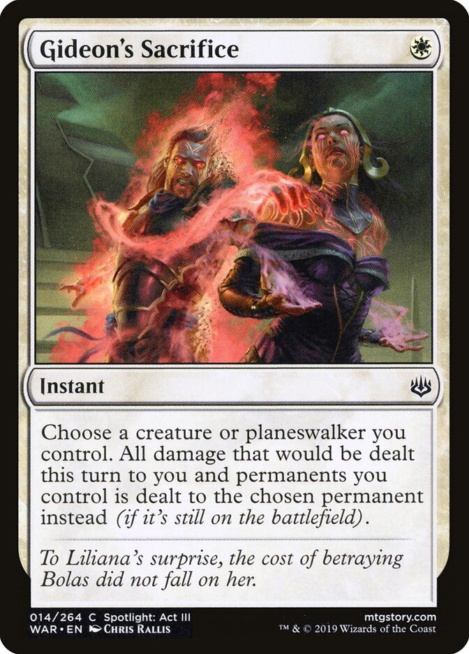 Gideon's Sacrifice Gideon's Sacrifice