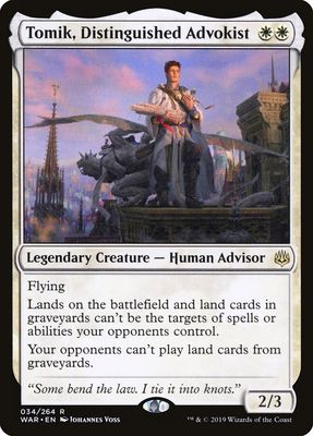 Tomik, Distinguished Advokist Tomik, Distinguished Advokist