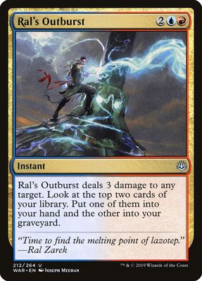 Ral's Outburst Ral's Outburst
