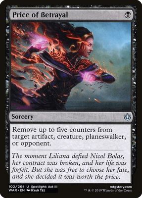 Price of Betrayal Price of Betrayal