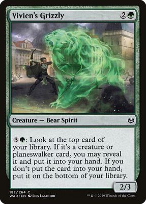 Vivien's Grizzly Vivien's Grizzly