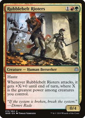 Rubblebelt Rioters Rubblebelt Rioters