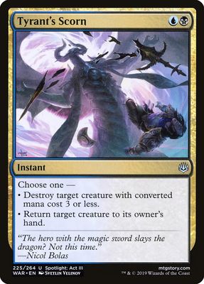 Tyrant's Scorn Tyrant's Scorn