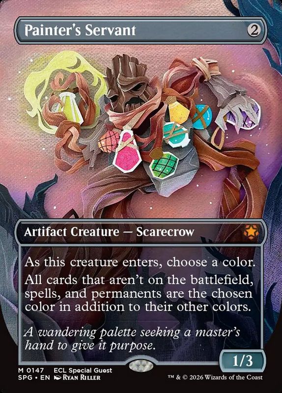 Painter's Servant