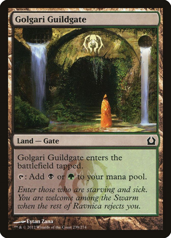 Golgari Guildgate Golgari Guildgate