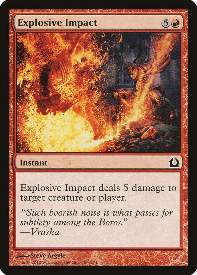 Explosive Impact Explosive Impact