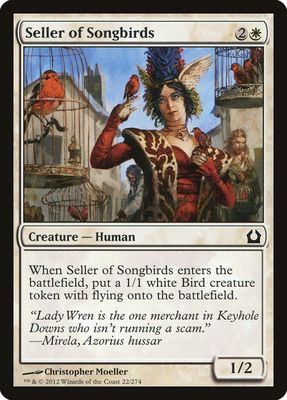Seller of Songbirds Seller of Songbirds