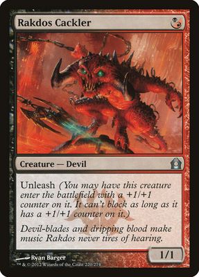 Rakdos Cackler Rakdos Cackler