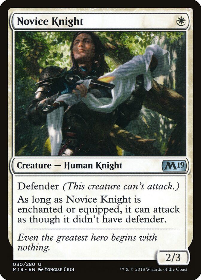 Novice Knight Novice Knight