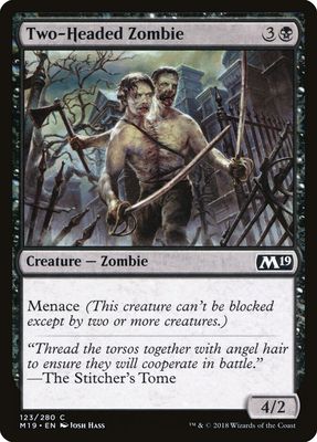 Two-Headed Zombie Two-Headed Zombie