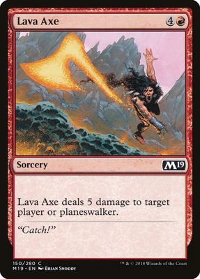 Lava Axe Lava Axe