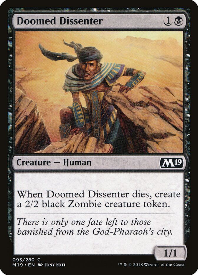 Doomed Dissenter Doomed Dissenter