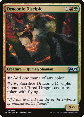 Draconic Disciple Draconic Disciple