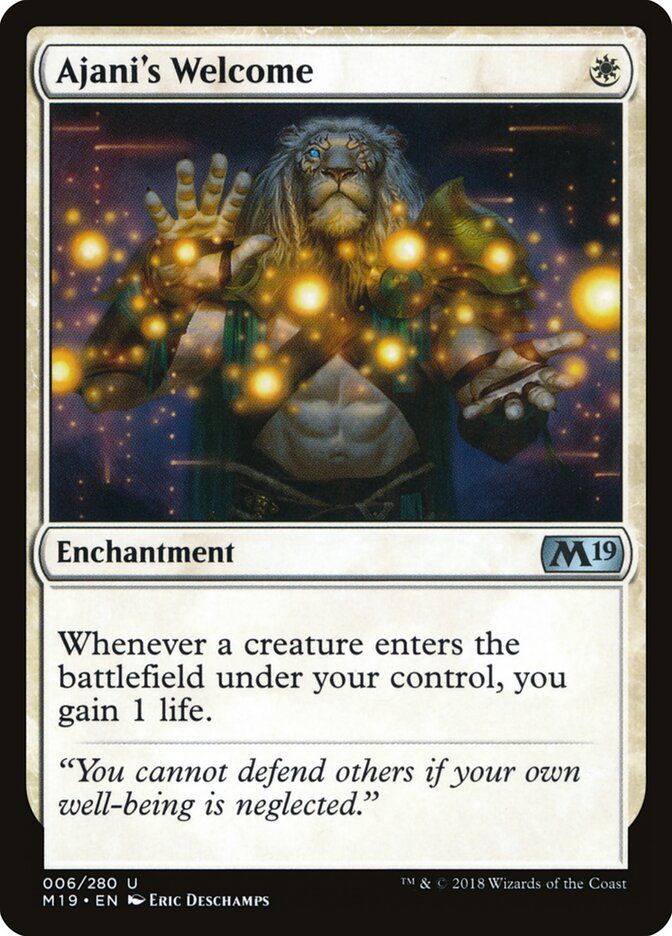 Ajani's Welcome Ajani's Welcome