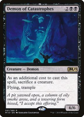 Demon of Catastrophes Demon of Catastrophes