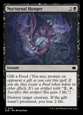 Nocturnal Hunger Nocturnal Hunger