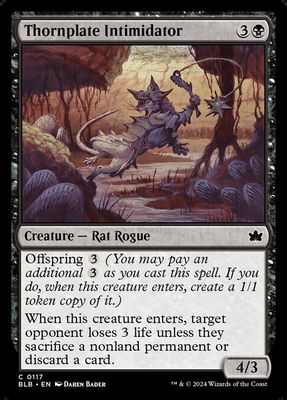 Thornplate Intimidator Thornplate Intimidator