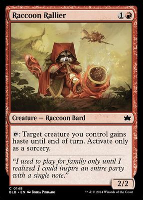 Raccoon Rallier Raccoon Rallier