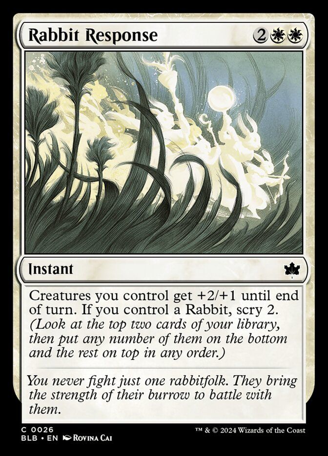 Rabbit Response Rabbit Response
