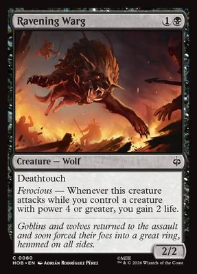 Ravening Warg Ravening Warg