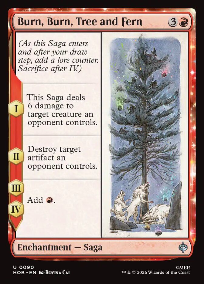 Burn, Burn, Tree and Fern Burn, Burn, Tree and Fern