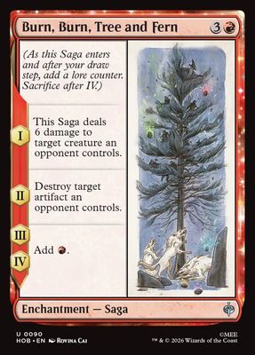 Burn, Burn, Tree and Fern Burn, Burn, Tree and Fern