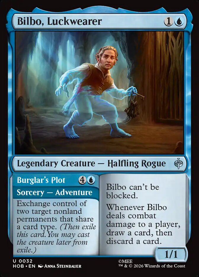 Bilbo, Luckwearer // Burglar's Plot Bilbo, Luckwearer // Burglar's Plot