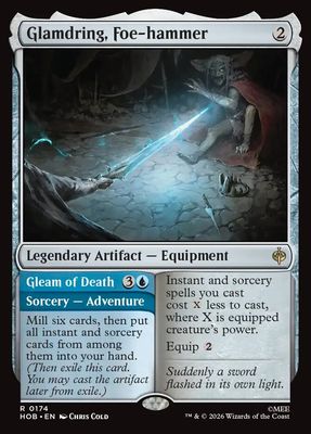 Glamdring, Foe-hammer // Gleam of Death Glamdring, Foe-hammer // Gleam of Death