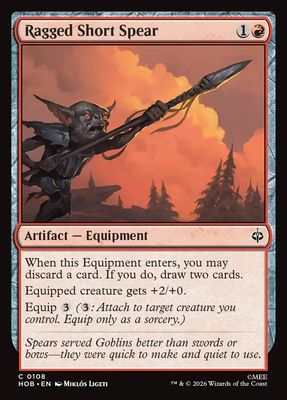 Ragged Short Spear Ragged Short Spear