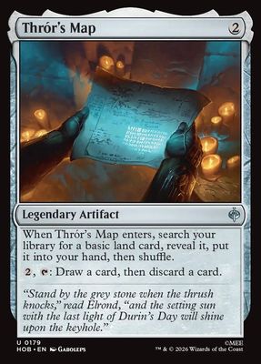 Thrór's Map Thrór's Map