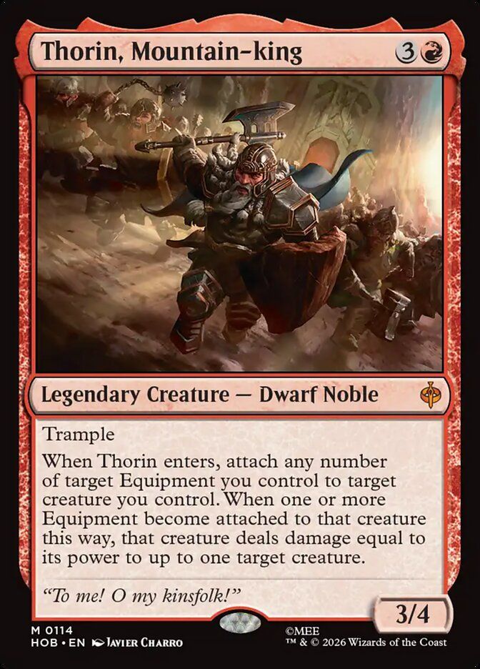 Thorin, Mountain-king Thorin, Mountain-king