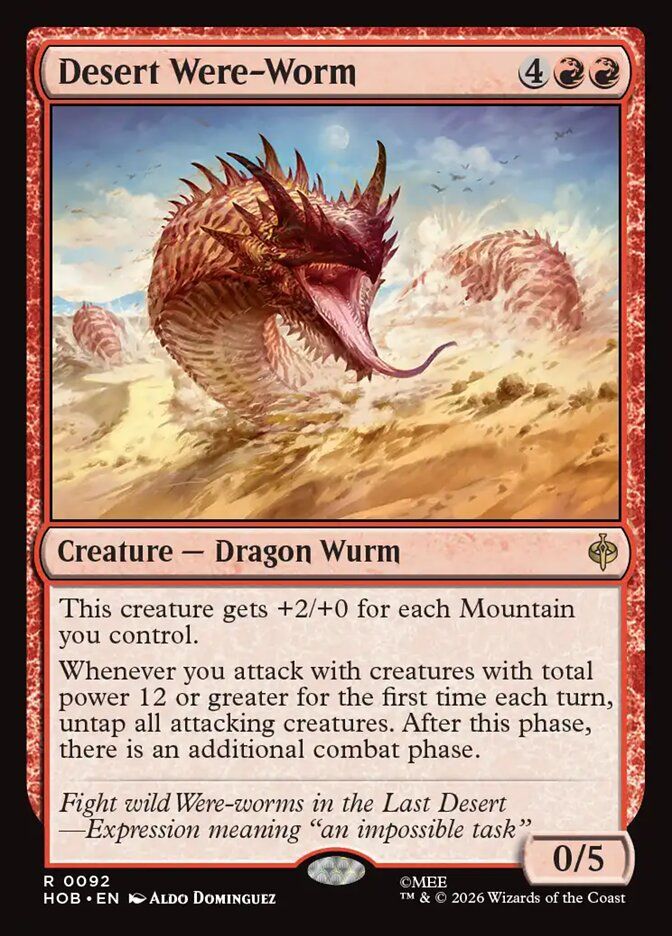 Desert Were-Worm Desert Were-Worm
