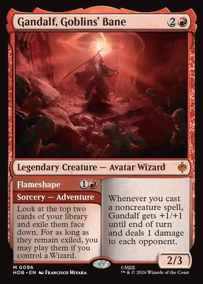 Gandalf, Goblins' Bane // Flameshape Gandalf, Goblins' Bane // Flameshape