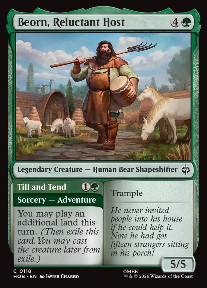 Beorn, Reluctant Host // Till and Tend Beorn, Reluctant Host // Till and Tend