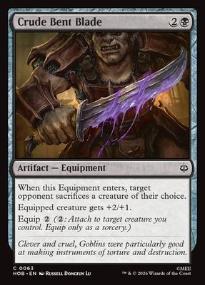 Crude Bent Blade Crude Bent Blade