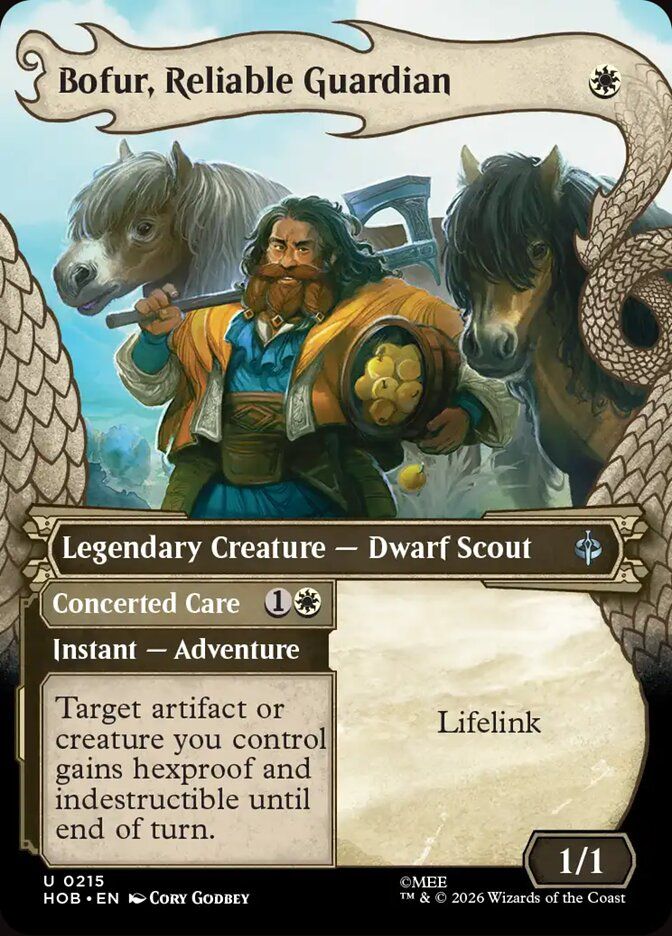 Bofur, Reliable Guardian // Concerted Care Bofur, Reliable Guardian // Concerted Care