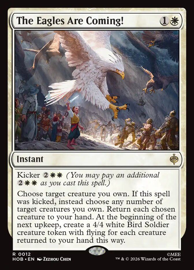The Eagles Are Coming! The Eagles Are Coming!
