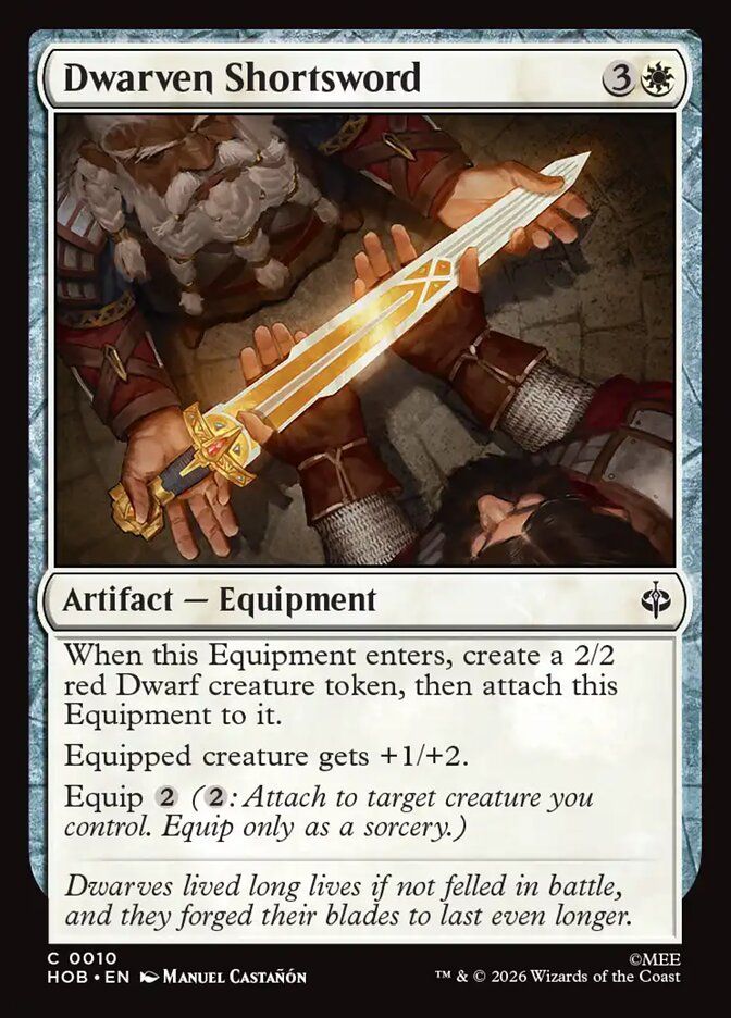 Dwarven Shortsword Dwarven Shortsword