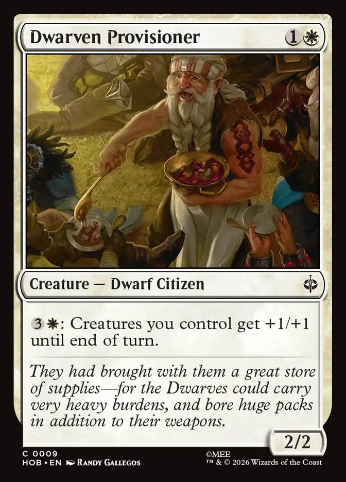 Dwarven Provisioner Dwarven Provisioner