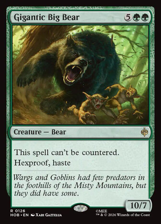 Gigantic Big Bear Gigantic Big Bear