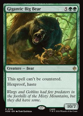 Gigantic Big Bear Gigantic Big Bear