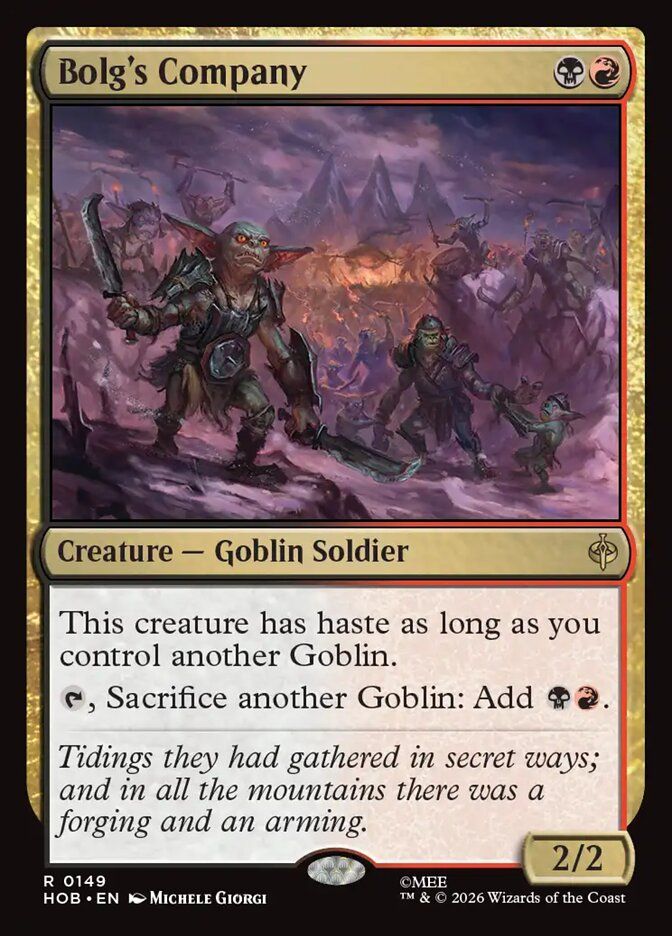 Bolg's Company Bolg's Company