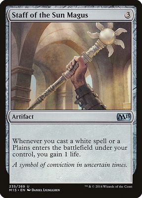 Staff of the Sun Magus Staff of the Sun Magus
