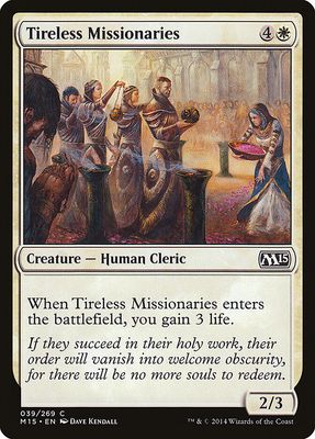 Tireless Missionaries Tireless Missionaries