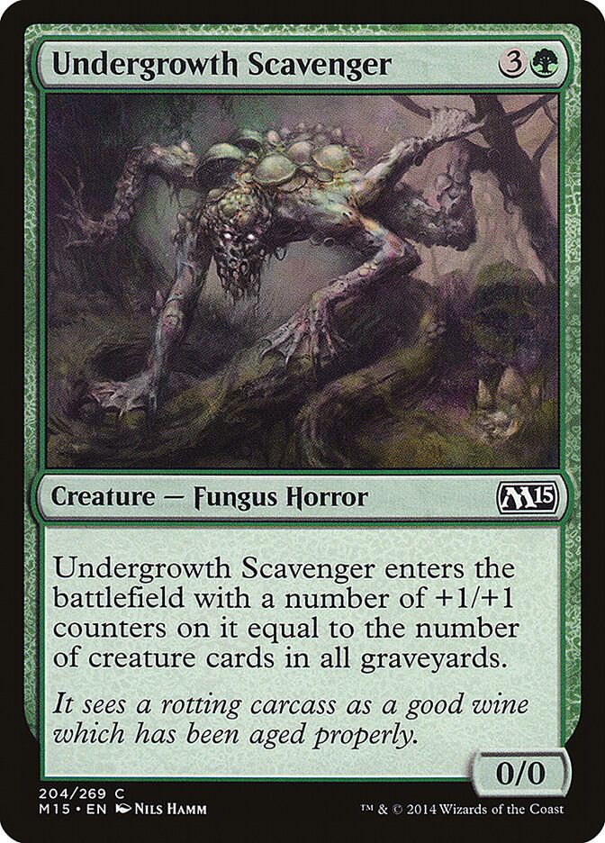 Undergrowth Scavenger Undergrowth Scavenger