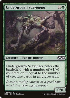 Undergrowth Scavenger Undergrowth Scavenger