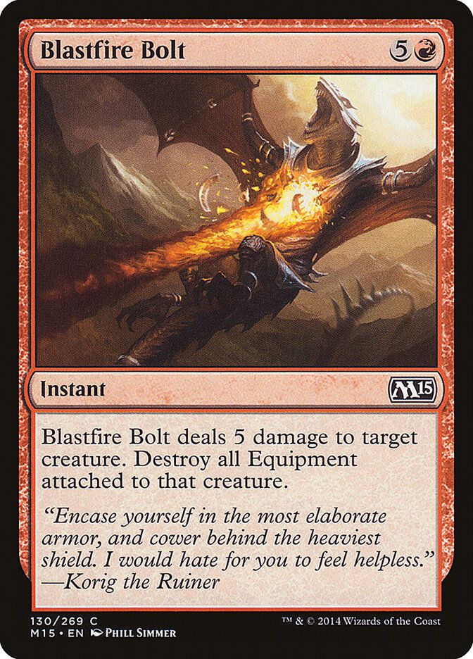 Blastfire Bolt Blastfire Bolt